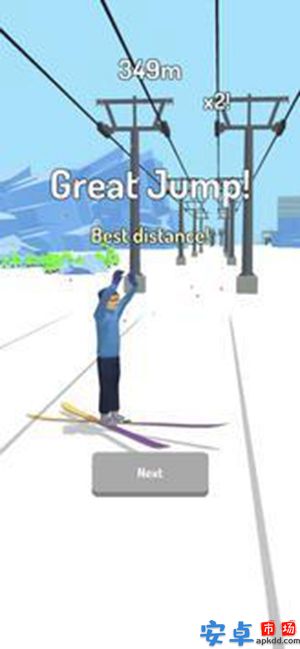 滑雪跳跃3D游戏下载