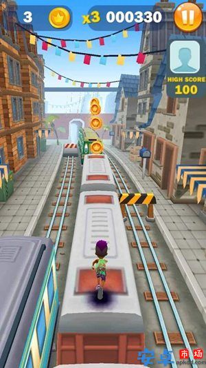地铁短跑3D游戏最新下载