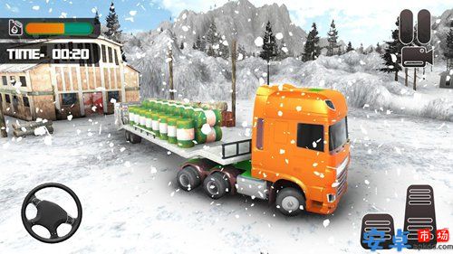 雪地越野卡车运输模拟器游戏下载
