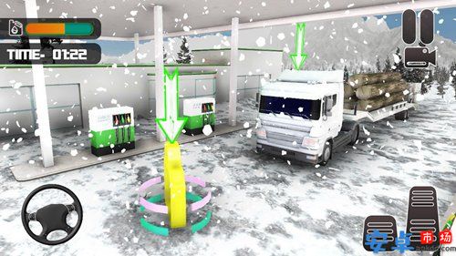 雪地越野卡车运输模拟器游戏安卓下载