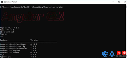 angular cli最新版